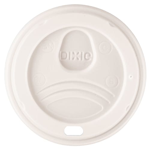 Dixie® Dome Lid for PerfecTouch® 8oz Paper Cups, White